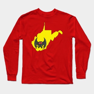 Mothman WV Kawaii Long Sleeve T-Shirt